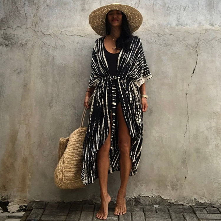 Tie-Dye Beach Kimono