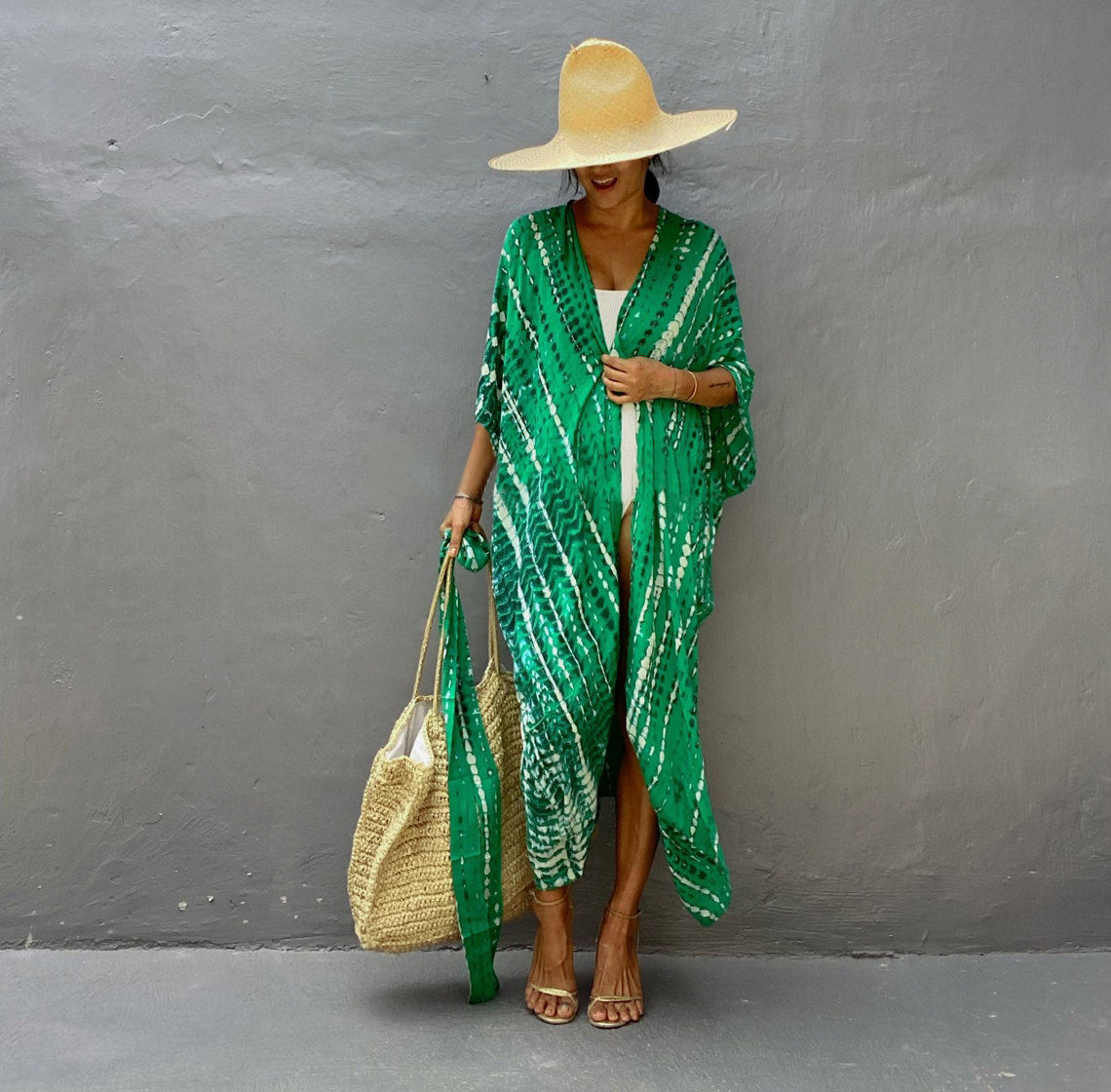 Tie-Dye Beach Kimono
