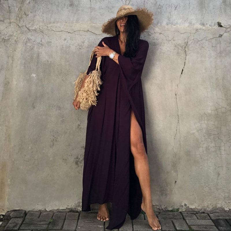 Solid Color Kimono