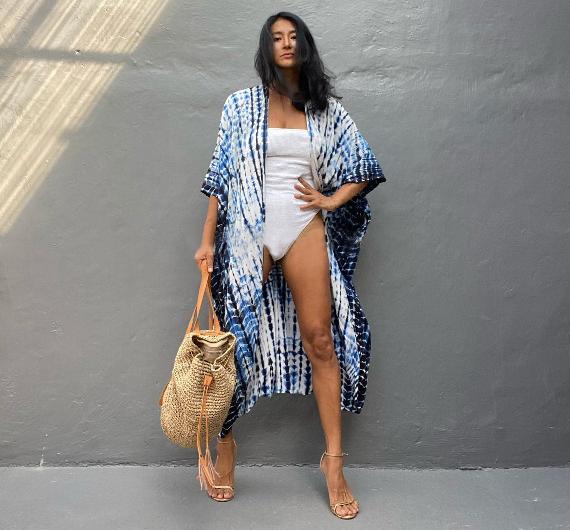Tie-Dye Beach Kimono