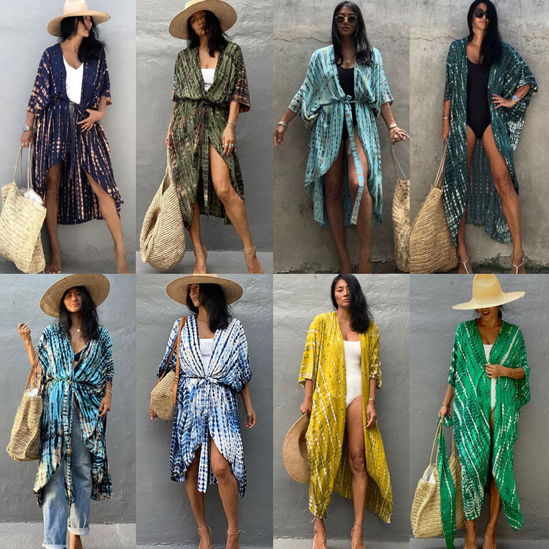 Tie-Dye Beach Kimono