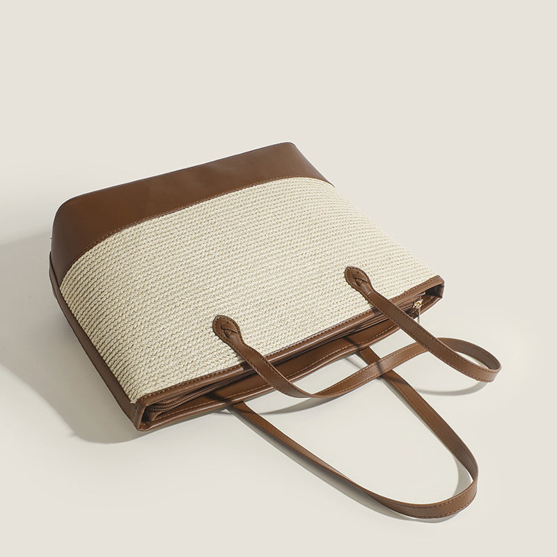 Woven tote bag