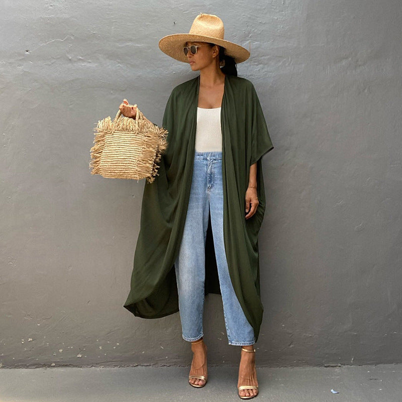 Open-Front Cover-Up, Sun Protection Outerwear