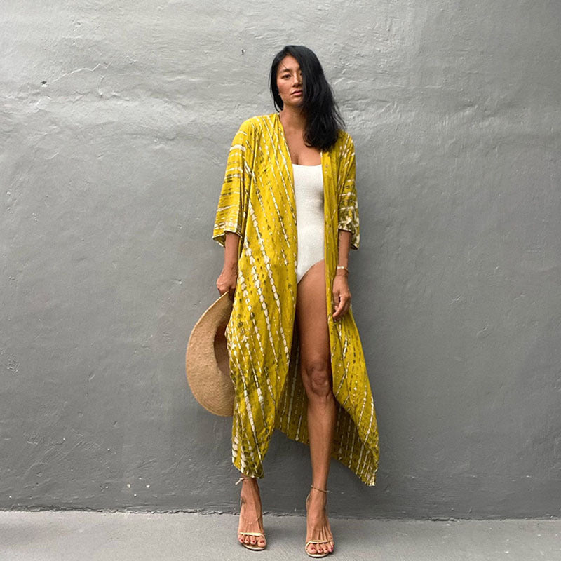 Tie-Dye Beach Kimono