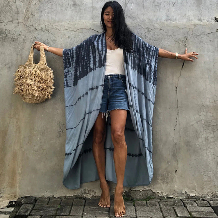 Tie-Dye Beach Kimono