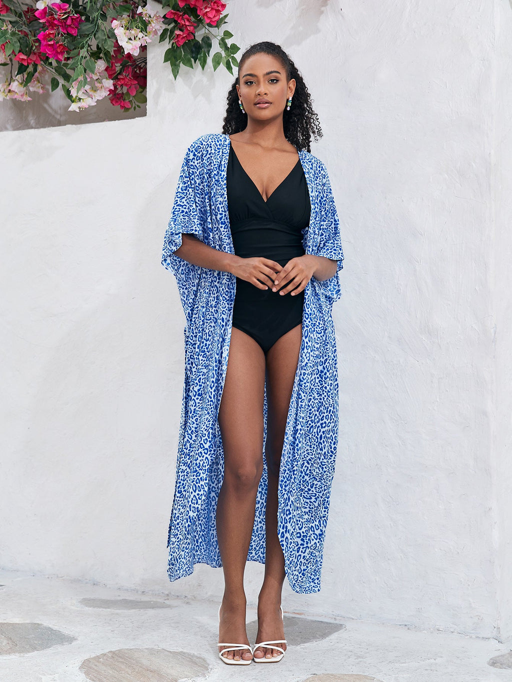 Tie-Dye Beach Kimono