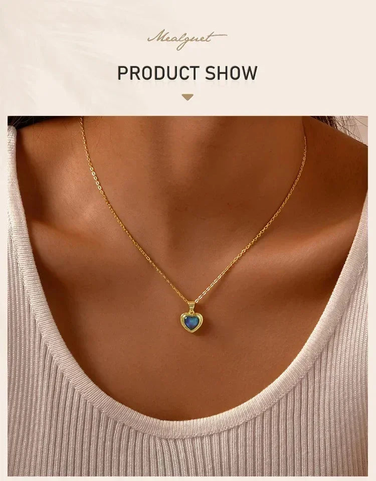 Waterproof Necklace for Women, Nature Abalone Shell