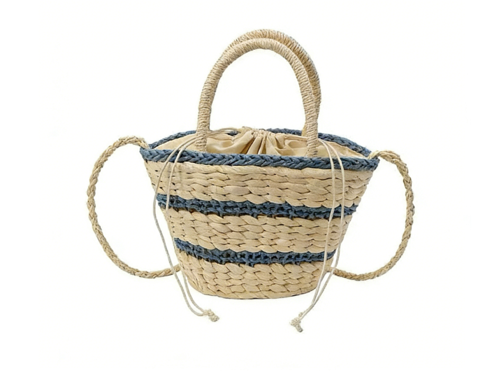 Handwoven Straw Shoulder Bag – Exquisite Beach Vacation Purse, Premium Resort Tote